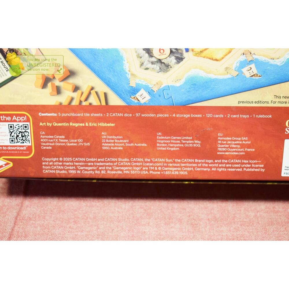 Catan 6th Edition Refresh Board Game (Incomplete) - Picture 15 of 16
